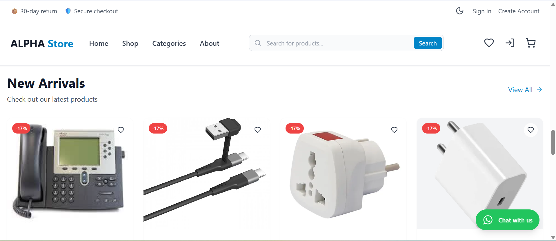 ALPHA Store